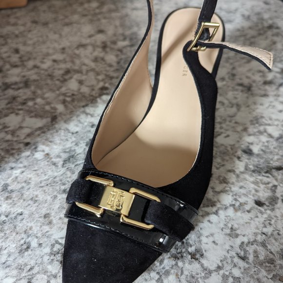 Tommy Hilfiger Black Heels - NEVER WORN - Picture 2 of 4